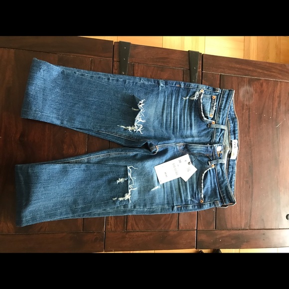NWT Zara blue skinny jeans - Picture 3 of 4